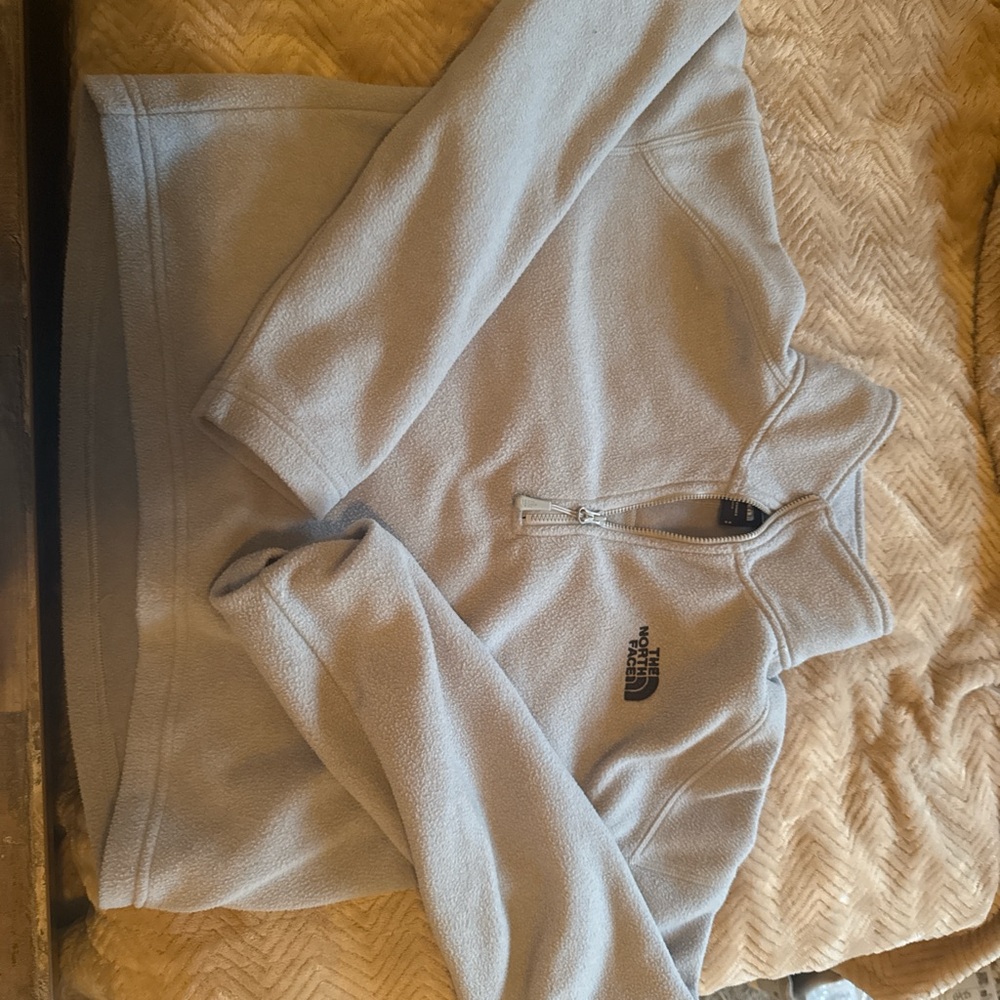 The North Face Light Gray Women's Fleece Jacket